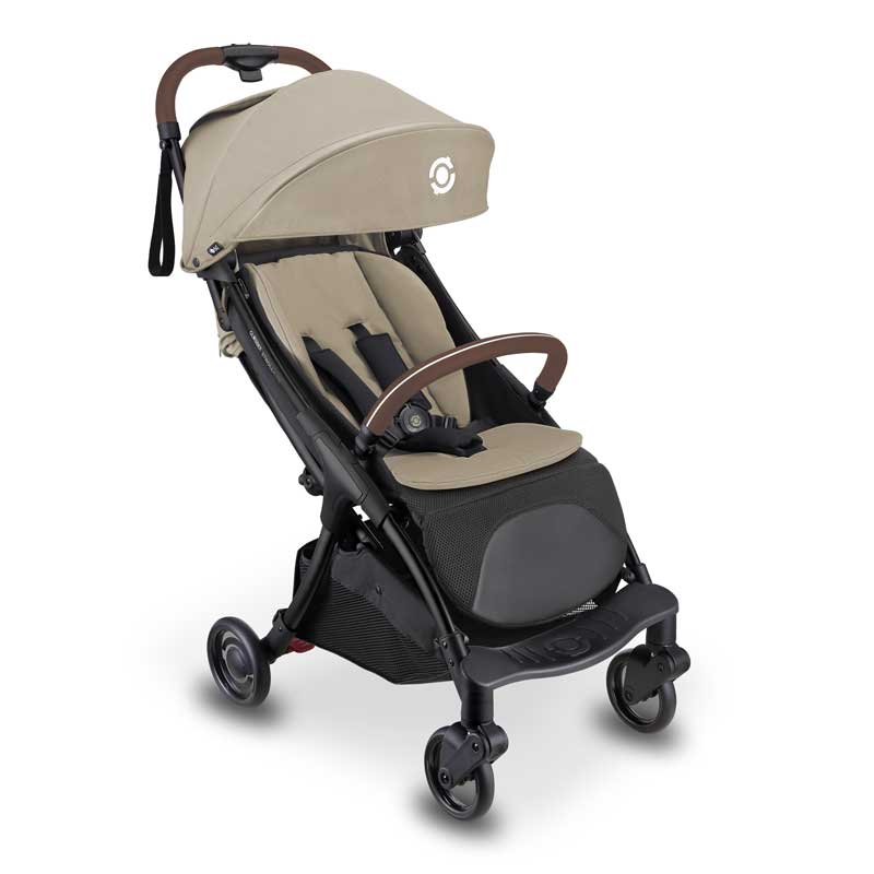 Stroll Сгъваема бебешка количка GLOBBER STROLL LITE в пясъчен цвят - Бебешор